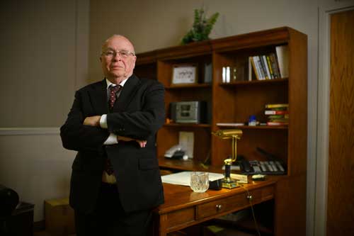 Bill Delaney, a retired Toledo business owner, is challenging incumbent Jon Stainbrook for the District 11 Republican state central committee seat. Toledo Free Press Photo by Joseph Herr