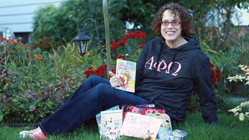 Jacqueline Federico says her own experiences in the hospital led her to found HK Mission, to make hospital stays better for kids. Toledo Free Press photo by Kim Sanchez