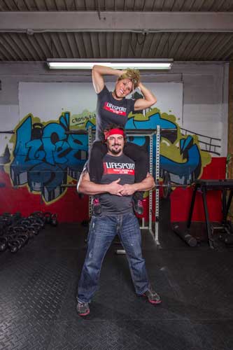 n TODD AND TAMERA OVALL, OWNERS OF CROSSFIT LIFESPORT IN TOLEDO. THE BUSINESS WAS THE 986th CROSSFIT BOX in the world WHEN IT OPENED IN 2008. TODAY there are more than 10,000 WORLDWIDE. TOLEDO FREE PRESS PHOTO AND COVER PHOTO BY CHRISTIE MATERNI
