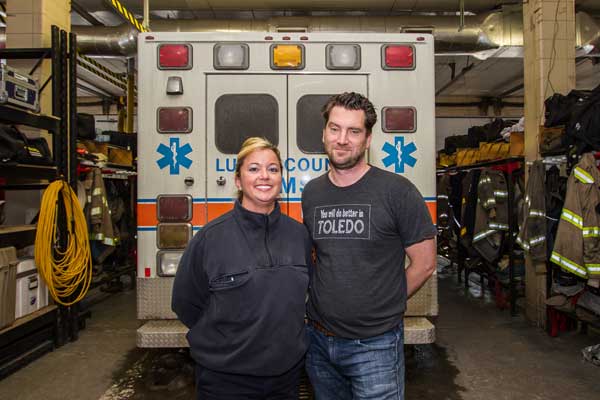 n Inspired by the two citizens who stopped to help Toledo Mayor D. Michael Collins after his cardiac arrest and car accident Feb. 1, Toledo Free Press columnist Jeremy Baumhower, right, with the help of Toledo Fire & Rescue firefighter/paramedic and CPR instructor Nicole Knight Zmijewski, organized a FREE CPR training event. Save the Beat will take place Feb. 14 at Seagate convention Centre. Toledo Free Press photo by Christie Materni