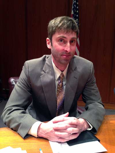 Scott Ramsey, who lives in the Old West End, was appointed March 3 to fill the District 4 Toledo City Council seat vacated by Mayor Paula Hicks-Hudson. Toledo Free Press Photo by Sarah Ottney